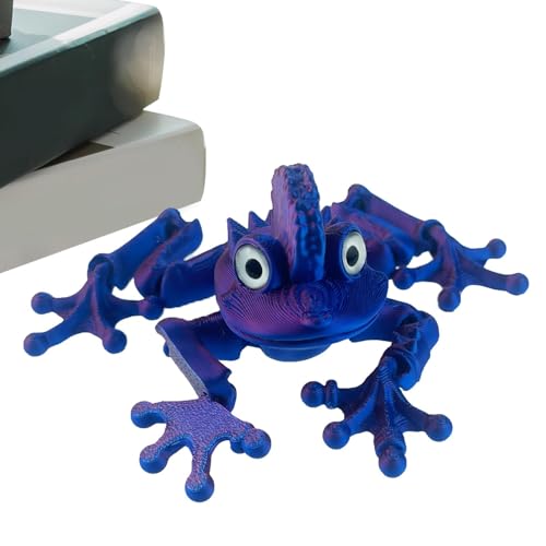 Gedruckter beweglicher , bedrucktes Froschspielzeug | Bewegliche Froschskulptur, 4,3 Zoll bewegliche dekorative Skulptur, einzigartiges bedrucktes Tierspielzeug, Stam Froschstatue Gedruckter beweglicher , bedrucktes Froschspielzeug | Bewegliche Froschskulptur, 4,3 Zoll bewegliche dekorative Skulptur, einzigartiges bedrucktes Tierspielzeug, Stam Froschstatue von Generic
