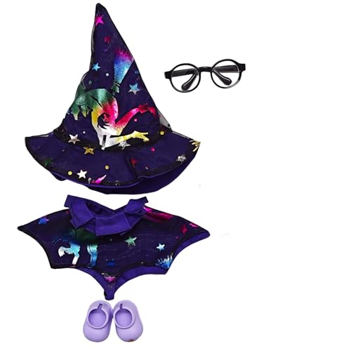 Geeignet für 17 cm trendige Puppenkleidung, Hosen, Röcke, Brillen, Hüte, Schuhe, Kopfhörer-Zubehör (万 - 节- ) von Generic