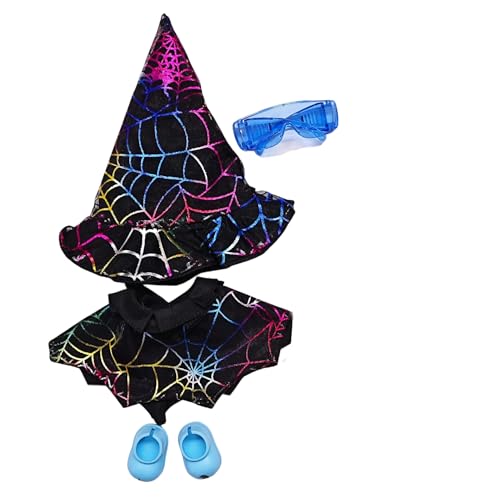 Geeignet für 17 cm trendige Puppenkleidung, Hosen, Röcke, Brillen, Hüte, Schuhe, Kopfhörer-Zubehör (万 / 节彩 / ) von Generic