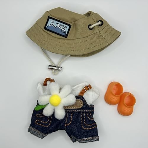 Geeignet für 17 cm trendige Puppenkleidung, Hüte, Hosen, Schuhe, Brillen (Frühling Full Match) von Generic