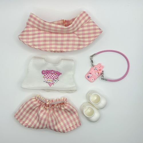 Geeignet für 17 cm trendige Puppenkleidung, Hüte, Hosen, Schuhe, Brillen Geeignet für 17 cm trendige Puppenkleidung, Hüte, Hosen, Schuhe, Brillen von Generic