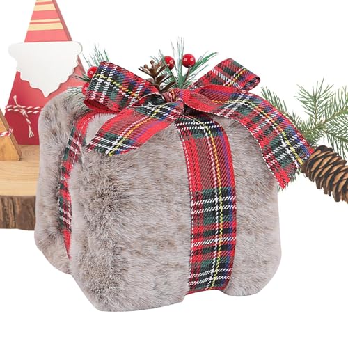 Gefüllte Box, Plüschbox, Weihnachtsdekoration, Plüschpuppe, Weihnachtspuppe, Weihnachtsdekoration, Plüschpuppe für den Weihnachtsbaum, Plüschpuppe zur Dekoration Gefüllte Box, Plüschbox, Weihnachtsdekoration, Plüschpuppe, Weihnachtspuppe, Weihnachtsdekoration, Plüschpuppe für den Weihnachtsbaum, Plüschpuppe zur Dekoration von Generic
