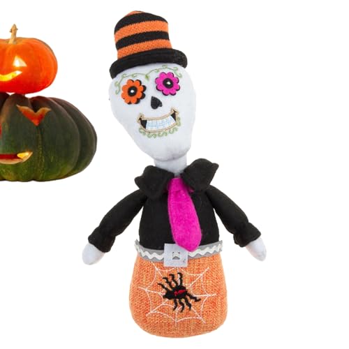 Gefüllte Halloween-Plüschfigur, Hexen-Puppe | Hochwertige weiche Figur für - und Halloween-Atmosphäre, niedliche Tisch- oder Raumdekoration, Sammlerstück für Kinderzimmer und Wohnzimmer Gefüllte Halloween-Plüschfigur, Hexen-Puppe | Hochwertige weiche Figur für - und Halloween-Atmosphäre, niedliche Tisch- oder Raumdekoration, Sammlerstück für Kinderzimmer und Wohnzimmer von Generic