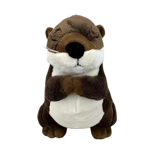 Gefüllte Plüschtier Für Babys | Ausgestopfte Für Babys - 20 cm Große Braune Gefüllte Seeotter Für Babys, Weiche Kuschelgeschenke Für Kinder von Generic