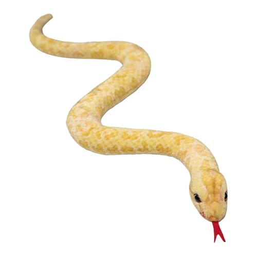 Gefüllte Schlange, Plüschschlange | Party Cobra Streichprops | 39 Zoll waschbares gefülltes Kuschelspielzeug weiche und süße Kinder für und Mädchen Geburtstagsfeier Streiche Gefüllte Schlange, Plüschschlange | Party Cobra Streichprops | 39 Zoll waschbares gefülltes Kuschelspielzeug weiche und süße Kinder für und Mädchen Geburtstagsfeier Streiche von Generic