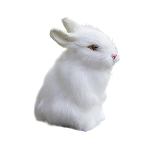 Gefüllter Hasenplüsch, Kaninchenplüsch,Simulation Kaninchenpuppe | Baby Bunny Schlafenszeit ausgestopfte Tierplüsch -Stuffs Spielzeugdekoration für Mädchen Gefüllter Hasenplüsch, Kaninchenplüsch,Simulation Kaninchenpuppe | Baby Bunny Schlafenszeit ausgestopfte Tierplüsch -Stuffs Spielzeugdekoration für Mädchen von Generic
