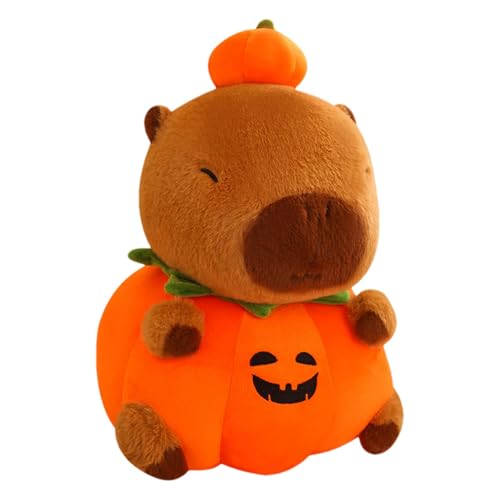 Gefülltes Capybara - Süßes -Capybara Stofftier, Weiches Capybara Kuscheltier | Thema Plüsch, Niedliche Dekoration, Halloween Capybara, Schlafzimmer, Wohnheim, Heimdekoration von Generic