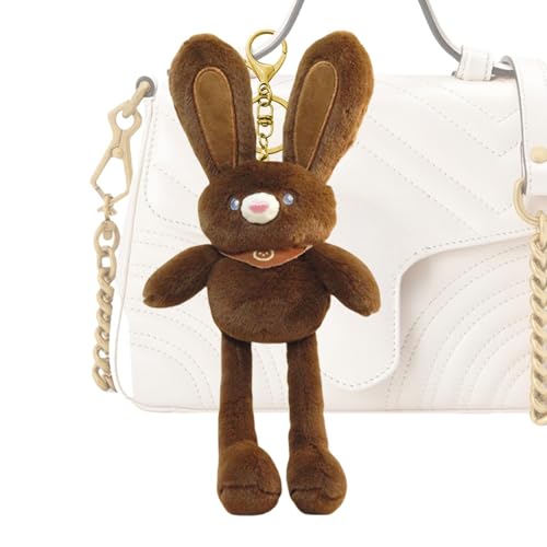 Gefülltes Kaninchen, Hase – Interaktion mit den Ohren – Plüschtier Kaninchen, Schlüsselanhänger aus weichem Plüsch, Anhänger für Schultaschen für Kinder Gefülltes Kaninchen, Hase – Interaktion mit den Ohren – Plüschtier Kaninchen, Schlüsselanhänger aus weichem Plüsch, Anhänger für Schultaschen für Kinder von Generic