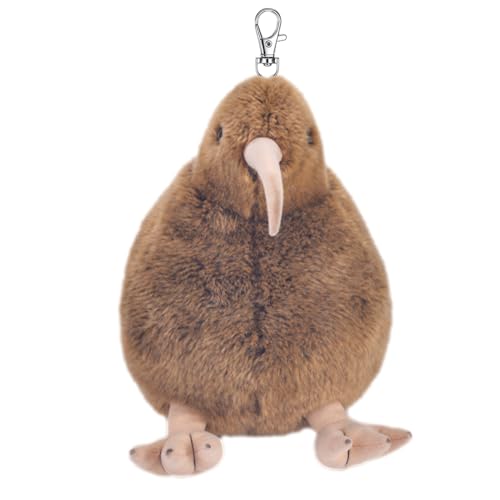 Gefülltes Kiwi-Vogelspielzeug | Flauschiges Kuscheltier in Vogel-Design für Kinder | Weiche Stofftierpuppe, Geschenkidee für Mädchen &, Geburtstagsüberraschung, Deko Samml von Generic
