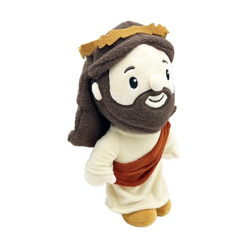 Gefüttert mit Jesus Stoff – flauschig aus Plüsch, spirituelle Figur, Geschenkidee | Cuddly Collector Figur aus weichem Material mit Trostfunktion, Schlaf für Teenager-Mädchen Gefüttert mit Jesus Stoff – flauschig aus Plüsch, spirituelle Figur, Geschenkidee | Cuddly Collector Figur aus weichem Material mit Trostfunktion, Schlaf für Teenager-Mädchen von Generic