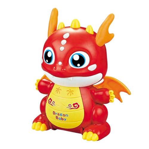 Gehspielzeug, Bewegungsspielzeug, Drache Lernspielzeug für Kinder | Sensorischer Induktionsdrache für Kinder mit Licht und Musik für Kinder im Alter einschließlich Gehspielzeug, Bewegungsspielzeug, Drache Lernspielzeug für Kinder | Sensorischer Induktionsdrache für Kinder mit Licht und Musik für Kinder im Alter einschließlich von Generic
