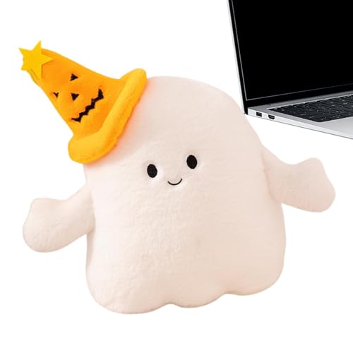 Geister-Plüschtiere, Halloween-Plüschtiere – Halloween-Geister-Plüschtier mit Kürbishut | Halloween-Geisterspielzeug aus Plüsch, Halloween-Plüschspielzeug für Arbeitszimmer Geister-Plüschtiere, Halloween-Plüschtiere – Halloween-Geister-Plüschtier mit Kürbishut | Halloween-Geisterspielzeug aus Plüsch, Halloween-Plüschspielzeug für Arbeitszimmer von Generic