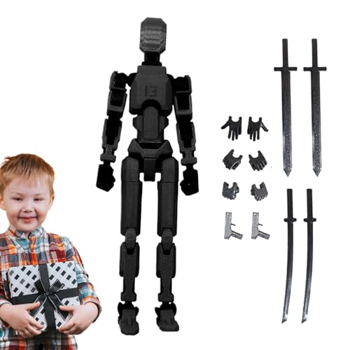 Gelenkroboter-Spielzeug, Roboter-Actionfiguren-Set, Actionfiguren-Modell, Ästhetische Spielzeugkollektion Für Kinder Mit Mehreren Gelenken, Geburtstag Und Feiertage von Generic