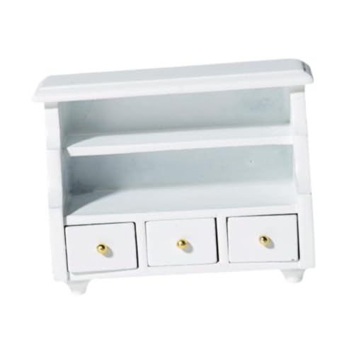Generic 1/12 Puppenhaus Schrank Spielzeug mit Schubladen für Kinder Generic 1/12 Puppenhaus Schrank Spielzeug mit Schubladen für Kinder von Generic