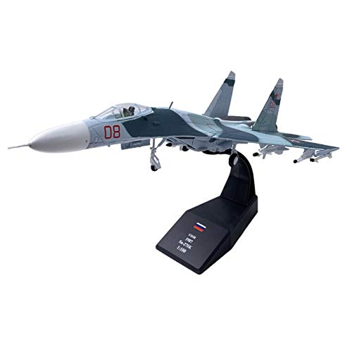 Generic 1: 100 Flanker Sukhoi Su 27 Modell Modell & Stand Collectables Office Decor von lahomia