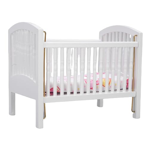Generic 1:12 Babybett für Dollhouse, Miniaturspielzeugspielzeug Birken Holz Holzhaus Mini -Babybett Möbel Spaß für Kleine Zum Sammeln Generic 1:12 Babybett für Dollhouse, Miniaturspielzeugspielzeug Birken Holz Holzhaus Mini -Babybett Möbel Spaß für Kleine Zum Sammeln von Generic