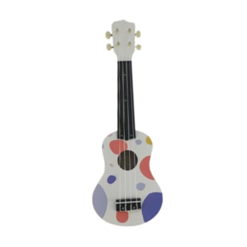 Generic 20,87 Zoll Kinder Musikgitarre, Frühpädagogisches Spielzeug für Kinder, 4 Saitige Ukulele, Mini Gitarre für Kinder, Holzgitarre , Weiß Generic 20,87 Zoll Kinder Musikgitarre, Frühpädagogisches Spielzeug für Kinder, 4 Saitige Ukulele, Mini Gitarre für Kinder, Holzgitarre , Weiß von Generic