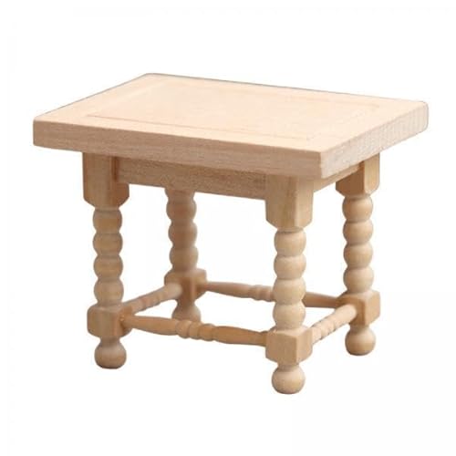 Generic 2X 1/12 Mini Couchtisch Play Decoration Möbelmodell für Kinderspielzeug von Generic