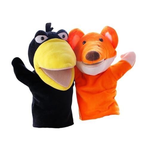 Generic 2X Tierhandpuppen tun Toys Plüschspielzeug Handpuppen für das Geschichtenerzählen unterrichten Generic 2X Tierhandpuppen tun Toys Plüschspielzeug Handpuppen für das Geschichtenerzählen unterrichten von Generic