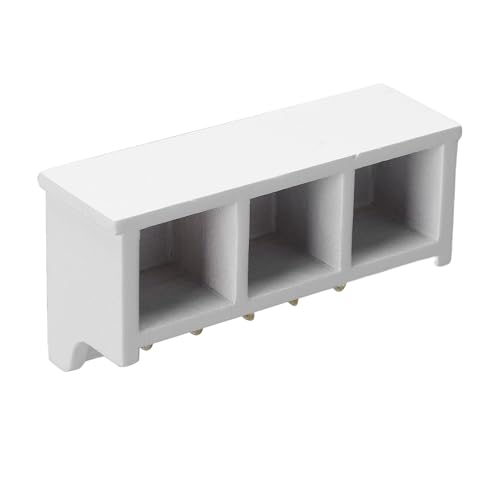 Generic 3-teiliges Puppenhaus-Miniaturregal, Aufbewahrungsregale für Im Mini-Haus, Möbeldekor für Puppenhäuser Im Maßstab 1:12 von Generic