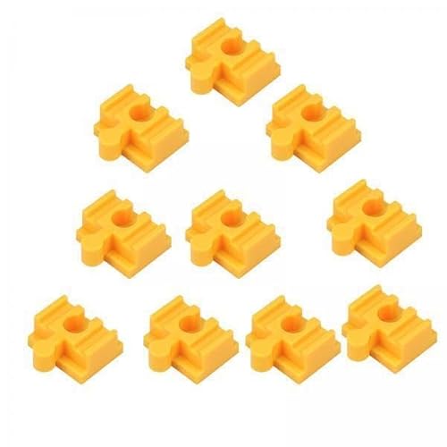 Generic 3X 10x Holzeisenbahn Schienenzubehör, Schienenverbinder, Pädagogisches Spaßspielzeug Generic 3X 10x Holzeisenbahn Schienenzubehör, Schienenverbinder, Pädagogisches Spaßspielzeug von Generic