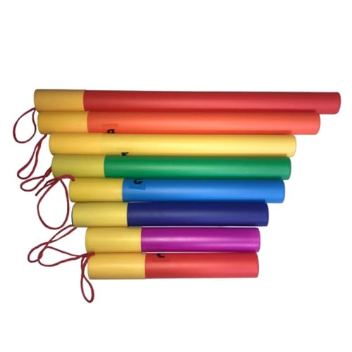 Generic 8 Noten Musikröhren Schlaginstrument für Mädchen Jungen 3 4 5 6 von Generic