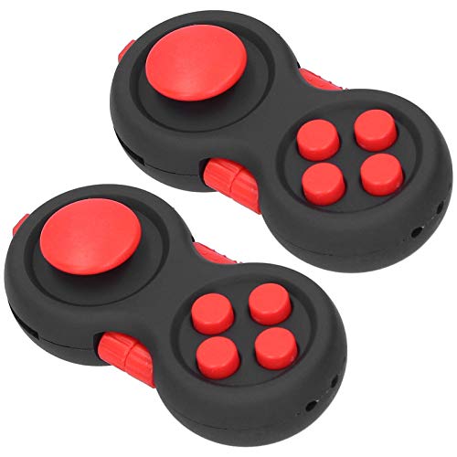 Generic ADHS -Spielzeug, Zappelspielzeug -Figetten mit Fidget Toy Set Fidget Toy Set für (Schwarz Rot) von Generic
