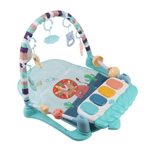 Generic Baby Fitnessspiele Matte, Abnehmbare Glocken Farbenfroh (Blue) von Generic
