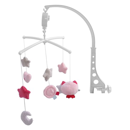 Generic Baby Music Bett Bell, Multifunktionale Musikbox Tragbare Krippe Mobile Plüsch für 0-1 Jahre Alte Babys (Eule) von Generic