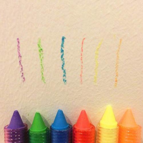 Generic Badespielzeug, Kleinkind Buntstifte Baby Bad Badewiefstoffe Buntstifte Bunte Badewanne Duschspielzeug für Badewanne Spielzeug (Color) von Generic