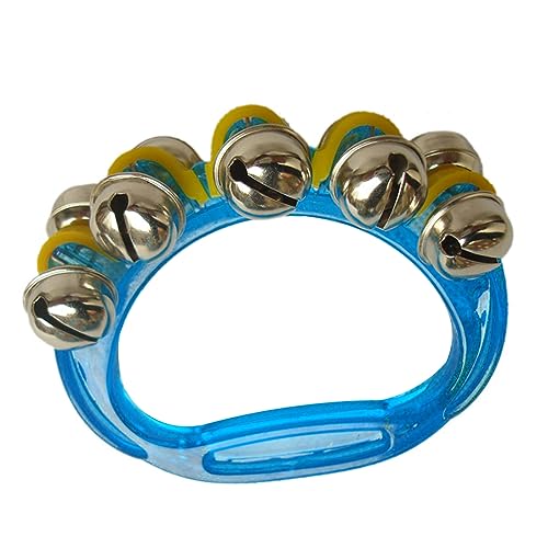 Generic Bandgelenkglocke, Transparente Plastik -Knöchel -Netto Glocke für das Haus für Kinder (Blue) von Generic
