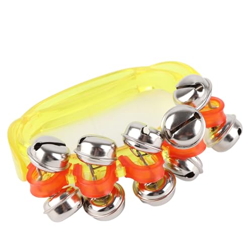 Generic Bandgelenkglocke, Transparente Plastik -Knöchel -Netto Glocke für das Haus für Kinder (Yellow) von Generic