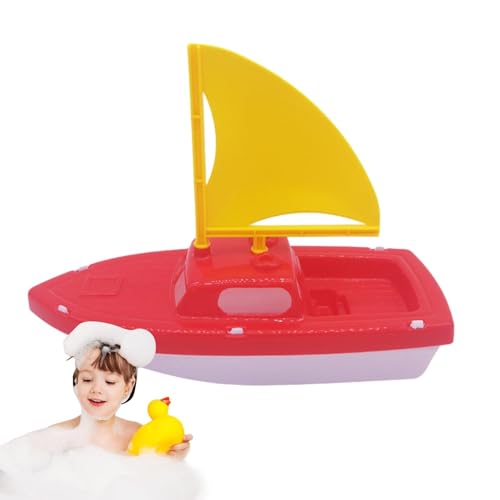 Generic Bootsspielzeug, Spielzeugboote für die Badewanne,Badespielzeug für Kinder - Yacht-Pool-Spielzeug, Schnellboot, Segelboot, schwimmende Spielzeugboote für Badewanne, Badespielzeug-Set für Babys von Generic