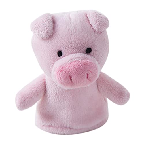 Generic Bunte Cartoon Fingerpuppen Im Vorschulalter, Plüschtiere, Partygeschenke, Rosa Schwein von Generic