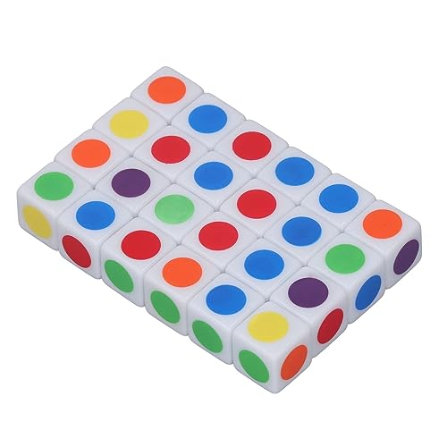 Generic DICE to Color Point, 24 PCs Zehn Würfel 16 Mm auf Sechs Seiten Zum Lernen Generic DICE to Color Point, 24 PCs Zehn Würfel 16 Mm auf Sechs Seiten Zum Lernen von Generic