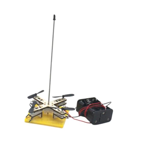 Generic DIY Holz Drohne Spielzeugset STEM -Projekte Spielzeug kreatives Bildungsexperiment Kit für Geburtstagsgeschenk Home School Jungen Mädchen von HuadaXtai