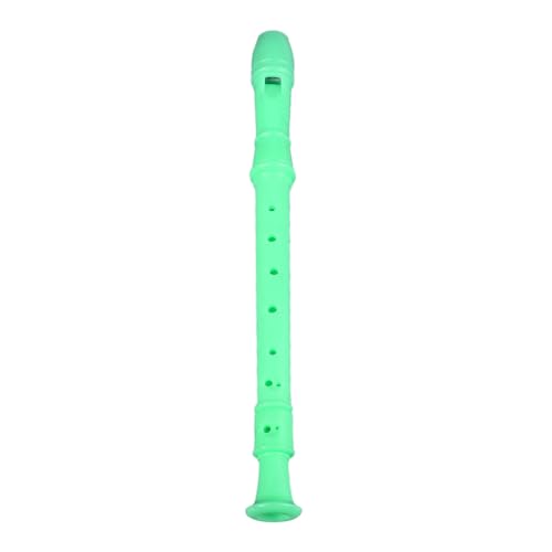 Generic Descant Flauta Recorder ABS -Klarinette für Anfänger mit Kompakter Größe und Leichtem Design, Leicht zu Lernen und zu Spielen (Green) von Generic