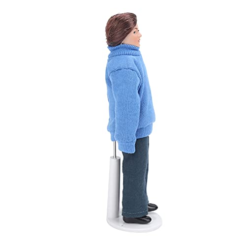 Generic Dollhouse, 1:12 Blue Sweater Dollhouse People Elegant 1:12 Miniaturpuppendekoration Sammlung Generic Dollhouse, 1:12 Blue Sweater Dollhouse People Elegant 1:12 Miniaturpuppendekoration Sammlung von Generic