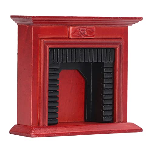 Generic Dollhouse Kamin, Puppenhaus Rost Birch 1:12 Skala für von Generic