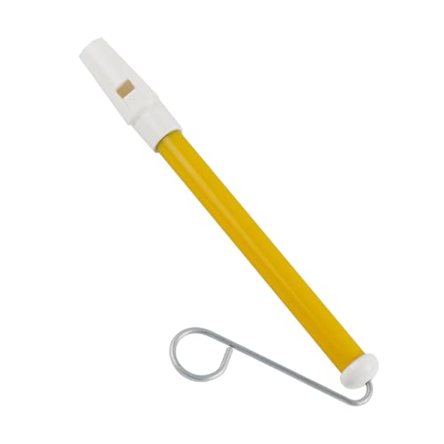Generic Flöte, Flöteninstrumente Musikinstrumente Klarer und Lautes Geräusch mit Schiebehebel für Kinder und Erwachsene (YELLOW) von Generic