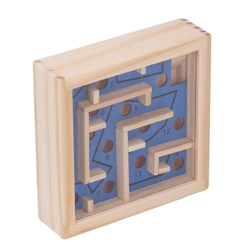 Generic Game of Balance of The Holz Labyrinth, Labyrinth des Spielzeugbudgets der Interaktiven Gehirnkonzentration für Desktop (Blue) von Generic