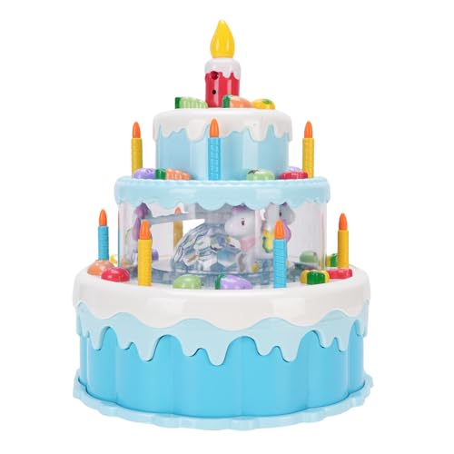 Generic Geburtstagskuchenspielzeug, Musik für Kinderkuchenspielzeug (Blue) von Generic