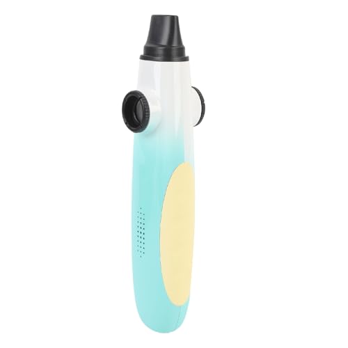 Generic Großtonhöhle Kazoo Flöte für Gitarre Ukulele Violin Keyboard, Bequeme Größe mit Lanyard, Ideal für Campingreisen und Wanderungen (Grüner weißer Gradient) von Generic
