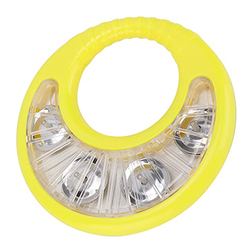 Generic Hand Tamburinglocken, Hand Tamburin Spielzeug Plastik Orff Instrumente Tamburinglocken Percussion Toys Kinderlehrhilfen für Musikinstrumente Sy95 Generic Hand Tamburinglocken, Hand Tamburin Spielzeug Plastik Orff Instrumente Tamburinglocken Percussion Toys Kinderlehrhilfen für Musikinstrumente Sy95 von Generic