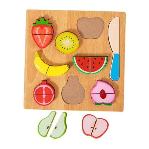 Generic Holzschneidepuzzle für Kinder Im Vorschulalter, Küche, Rollenspiel, Spielzeug, Holzklammer, Kleinkindpuzzle, Geschenk Zum Selbermachen, Frucht Generic Holzschneidepuzzle für Kinder Im Vorschulalter, Küche, Rollenspiel, Spielzeug, Holzklammer, Kleinkindpuzzle, Geschenk Zum Selbermachen, Frucht von Generic