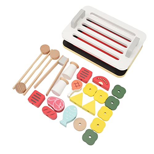 Generic Holzsimulationsgrill -Set, Kognitionsentwicklung Mehrzweck -Holz und Grillspielzeug Simuliertes Holz für Garten Generic Holzsimulationsgrill -Set, Kognitionsentwicklung Mehrzweck -Holz und Grillspielzeug Simuliertes Holz für Garten von Generic