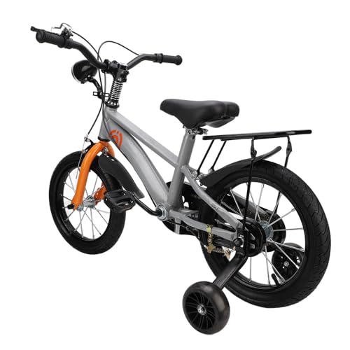 Generic Jungen Mädchen Kid Bike Zuverlässig und Geometrische Struktur Fahrrad mit Vorderen und Hinteren Bremsen für Sicheres Fahren (45,7 cm / 18in) von Generic