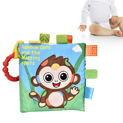 Generic Kinderstoffbuch, Hohe Resistenz Baumwoll -Lärmbuch Wiederverwendbares Babybuch für Babys für Babys für 6 Monate und Alt und Alt (Typ 3) von Generic