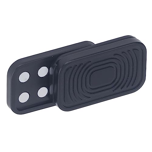Generic Magnetschubkartenspielzeug, 3 Schichten von 3 Schichten Dekompression Metal AnSiety Magnet Magnet Desktop -Spielzeug (Black) von Generic