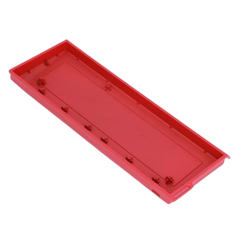 Generic Mechanische Tastaturschale, 61 Tastaturkasten für DIY (Rot) von Generic